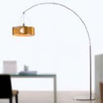 &'Costa Steel Arc Floor Lamp - from