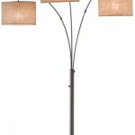 Adesso Trinity Arc Lamp, Antique Bronze 4238-26